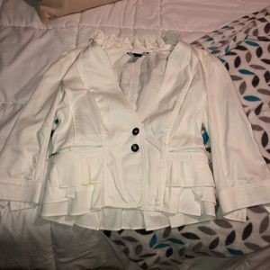 White Jacket with buttons